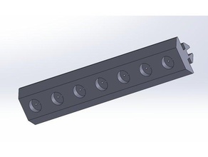 led bar tevo tarantula i3 3d-Drucker Teile - leds 3d print model - Mito3D