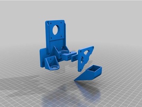 e3d v6 + titan capteur inductif de distribution L'imprimante 3d pièces personnalisé 3d print model - Mito3D