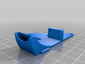 breett blower fan mount 3d printer parts extruder 3d print model - Mito3D