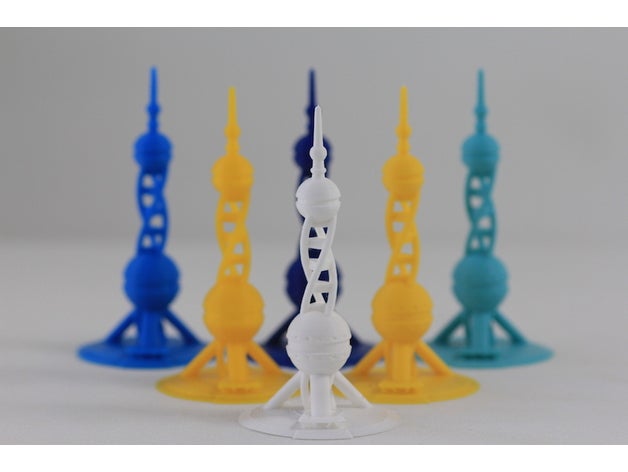polypearl kule işkence testi 3d baskı testleri 3D print model - Mito3D