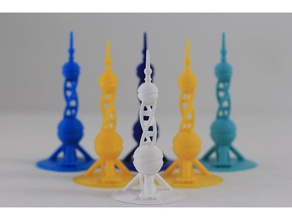 polypearl tower torture test 3d printing tests 3d print model - Mito3D