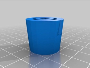 drehknopf mit innenverzahnung 3d-drucken 3d print model - Mito3D
