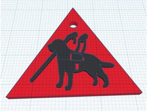 mvgyosz vakvezet kutya logo signs & logos 3d print model - Mito3D