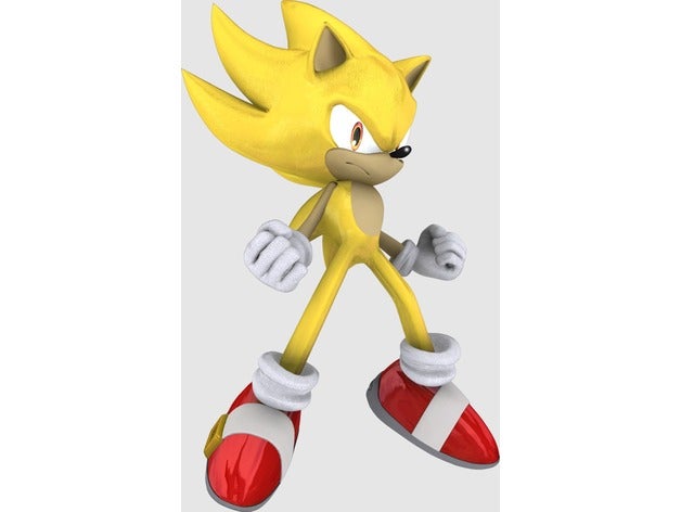 super sonic La stampa 3d 3D print model - Mito3D