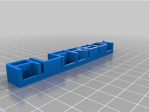mi 3d personalizados nombre de la placa alfredy las esculturas personalizado 3d print model - Mito3D