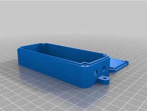 meu personalizada tudo caixa à prova d'água eletrônica personalizado 3d print model - Mito3D