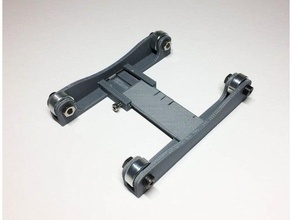 adjustable width spool roller 3d printer accessories 3d print model - Mito3D