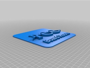 paola chamber commerce thin square plate 3d printing 3d print model - Mito3D