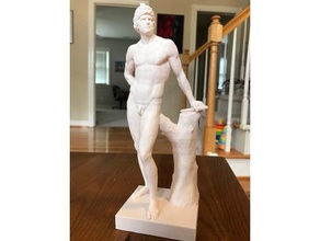 mars Heykeli tarama ve kopyaları ares sanat heykel 3d print model - Mito3D