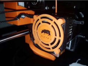 40mm fan koruyucu pelerin 3d yazıcı aksesuarları kapak gardiyan 3d print model - Mito3D