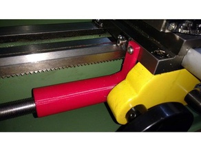 mini torno tampa de rosca máquinas-ferramentas 3d print model - Mito3D