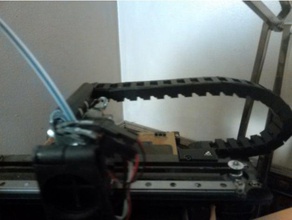 Kabel-Kette fo makergear m2 3d Drucker Zubehör 3d print model - Mito3D