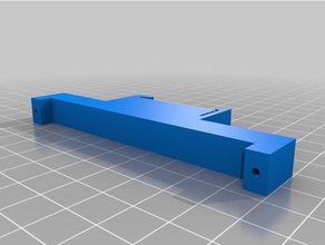 pcb din rail mounting clip pixtend electronics customized 3d print model - Mito3D