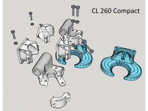 cl 260 ultimaker actualizaciones Impresora 3d de las piezas clon cl-260 cl260 ultimaker2 3d print model - Mito3D