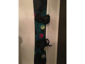 snowboard wall holder organization 3d print model - Mito3D