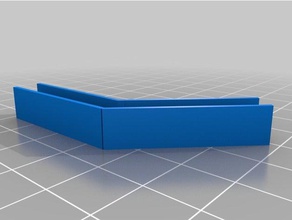foam board connector 45 degree parts foamboard 3d print model - Mito3D