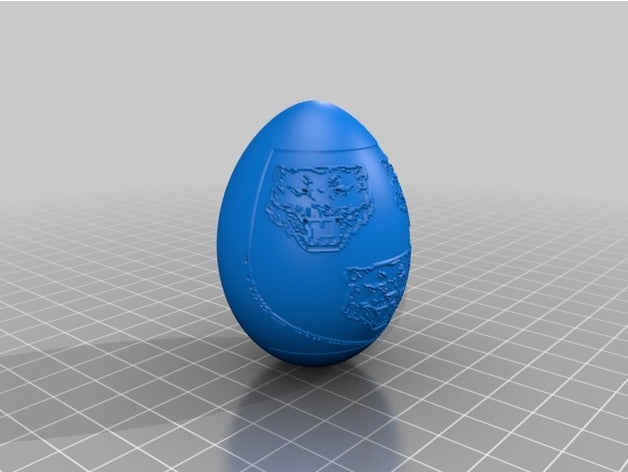 my customized customizer easter egg maker 2015 art tools 3D print model - Mito3D