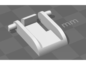 a dell teclado usb perna eletrônica 3d print model - Mito3D