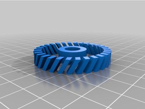 meine angepasste openscad Stirnräder kundengebundene 3d print model - Mito3D