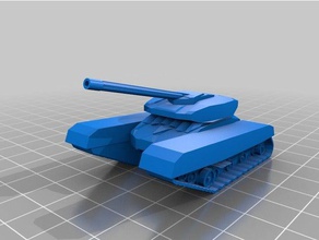 meine maßgeschneiderte verfahrenstechnische Miniatur-Spiel tank - alle random Spiele kundengebundene 3d print model - Mito3D