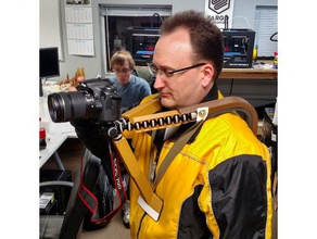gorillapod spalla rig la fotocamera di montaggio videocamera fargo, stampa 3d joby stabilizzatore 3d print model - Mito3D