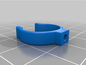 t5 aquarium clip 16 mm pets 3d print model - Mito3D