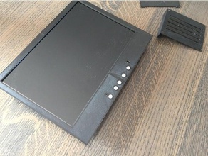121 hdmı ekran kasa tam boyutu bilgisayar video ekranı 3d print model - Mito3D