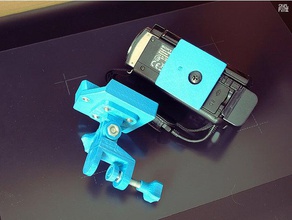 compact camera holder 3d print model - Mito3D