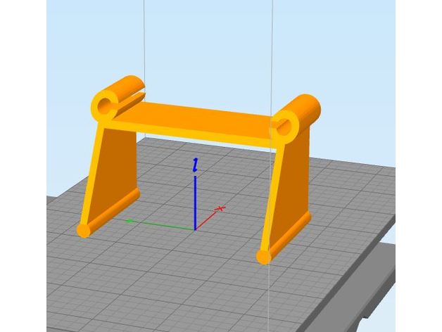 2016-17 flash forge creator pro double filament de soutien L'imprimante 3d pièces guide flashforge 3D print model - Mito3D