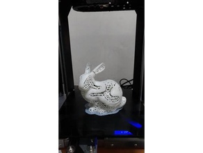 dual extrusion color bunny animals animal 3d print model - Mito3D