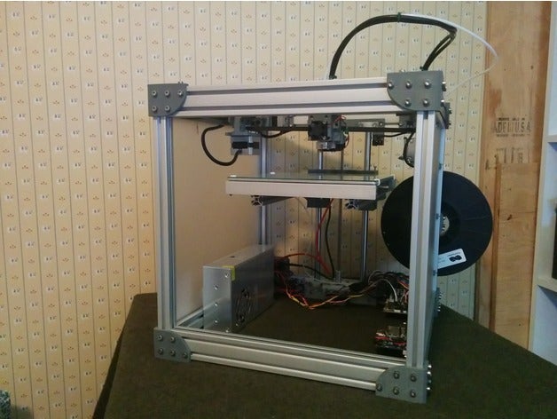 davidbot v1 Les imprimantes 3d 2020 extrusion L'imprimante le bricolage e3d v6 chauffée créer une plate-forme orange pi un printrboard printrbot kit de démarrage 3D print model - Mito3D