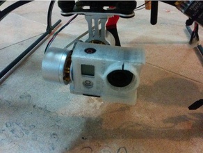 gopro gimbal case camera frguasch hero 3 3d print model - Mito3D