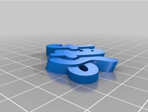 cath de porte-clés personnalisé 3d print model - Mito3D