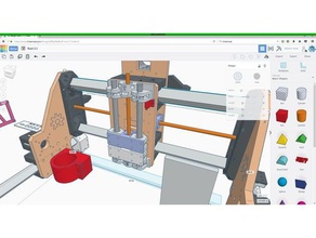 raiz 21 alternativa eixo-z máquinas-ferramentas 3d print model - Mito3D