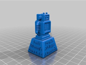 mi personalizados speed racer testbots La impresión en 3d de las pruebas personalizado 3d print model - Mito3D