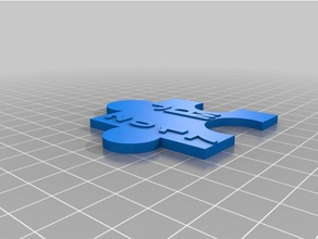 jack millers puzzle peace 3d printing 3d print model - Mito3D