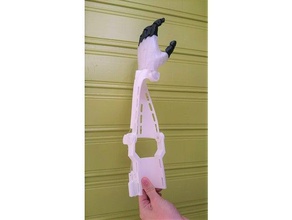 enabling future new combination unlimbited arm flexy hand engineering 3d print model - Mito3D