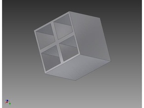 divided container organization 3d print model - Mito3D