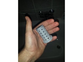 pare de-cabelo-na-pia casa de banho 3d print model - Mito3D