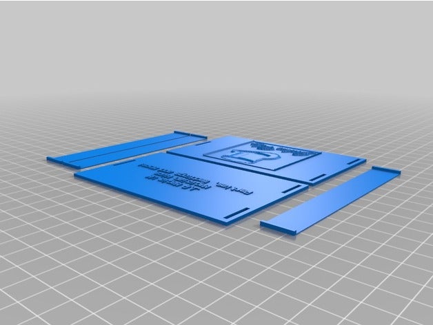 mi personalizados magia cartera v2 - w dualstrusion imprimible de las correas accesorios personalizado 3D print model - Mito3D