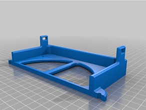 robo de río, montaje dividir a la mitad robótica frc roborio 3d print model - Mito3D