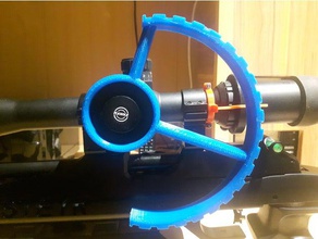 scope wheel hawke sidewinder 30 parts scopewheel steyr 3d print model - Mito3D