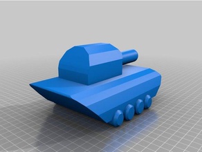 tank 20-21 toys & games 3d print model - Mito3D