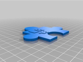lh bulmaca parçası 3d baskı 3d print model - Mito3D