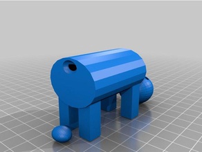 caribou 3d printing 3d print model - Mito3D