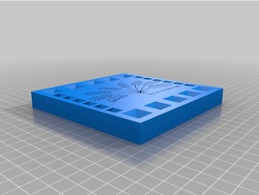 tile 1 decor 3d print model - Mito3D