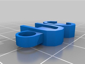 uc portachiavi fisso organizzazione su misura 3d print model - Mito3D