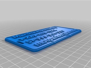martha tag 1 keychains customized 3d print model - Mito3D