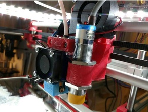 e3dmount fixo de 18 mm 12 suporte sonda hipercubo Impressora 3d peças 3d print model - Mito3D