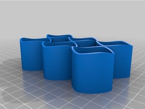 3x2 ambíguo do cilindro arte interativa personalizado 3d print model - Mito3D